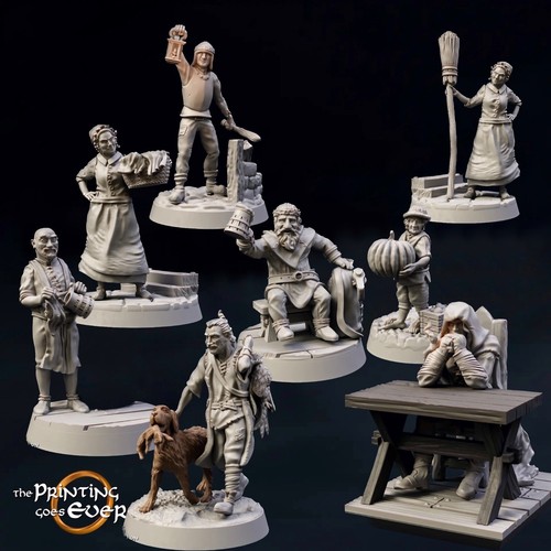 Tavernen gäste 28mm - tavernen,