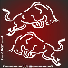 2 Bullen 30cm