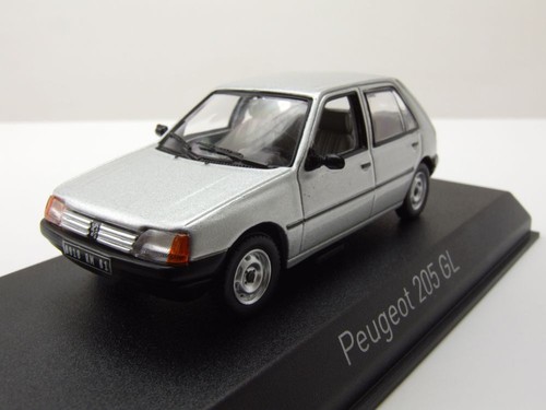 Peugeot 205 1988 grau - 205, gl