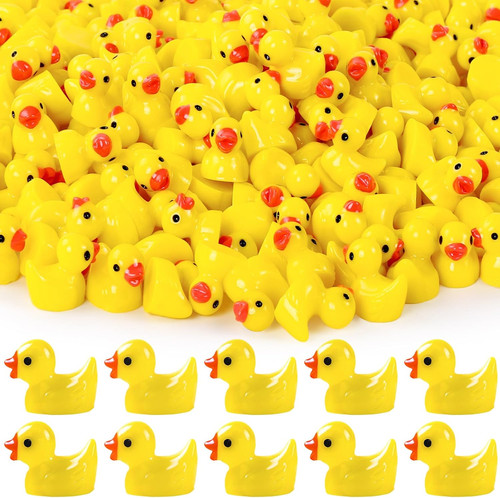 120 stück mini enten harz - 120,