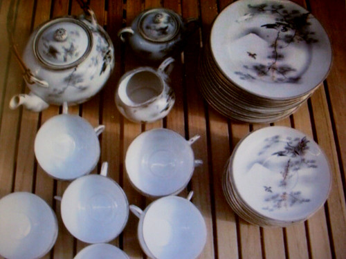 Asiatisches teeservice japan - asiatisches,