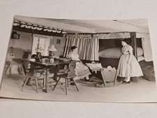 #K5 Ansichtskarte Postkarte Spreewald Spree Tracht Sorbische Bauernstube Lehde