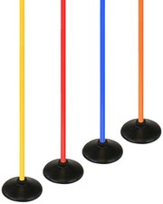 4 x Scheibenfuß Slalomset mit