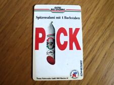 Telefonkarte  S 58 von 06.92,  TK, PICK-Ungarische Salami, Aufl. 1000000