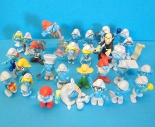 28 Mini Schlümpfe ZUSAMMEN