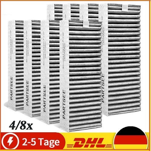Aktivkohlefilter für - 4x, 8x