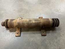 große Sägewelle DDR massiv Kreissägewelle Kreissäge Riemenscheibe Welle