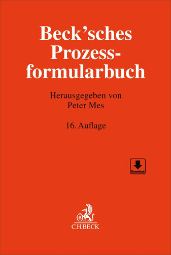 Beck sches prozessformularbuch - beck'sches,