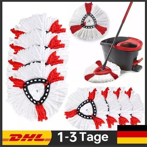 10x wischbezug clean - clean, moppkopf