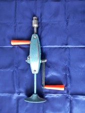 Handbohrmaschine ,Bohrmaschine, Handbohrer mit Kurbel, 2 Gänge, Alt, Vintage