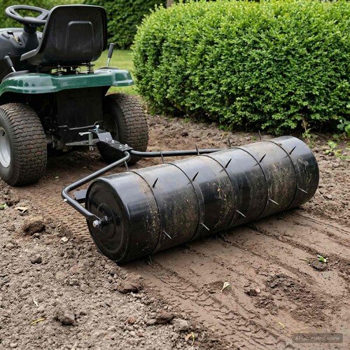 Vidaxl garten rasenwalze mit - rasenwalze,