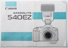 Bedienungsanleitung Canon Speedlite 540EZ / 540 EZ