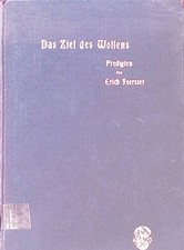 Das Ziel des Wollens