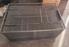 1 x Kleinteilekorb Teilewaschmaschine Teilereiniger mit Deckel und Zwischenboden
