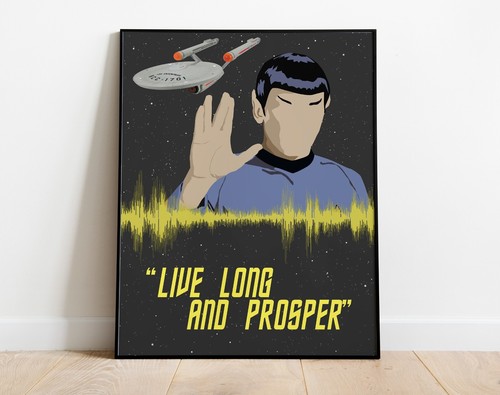 Star trek spock live long - star,
