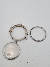 Seiko 7A28 7020 James Bond Original Speedmaster White Mens Wrist Watch Case ONLY