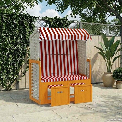 Strandkorb mit dach - strandkorb,