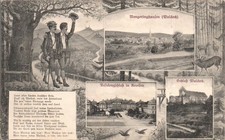 AK Mengeringhausen, Mehrbild, Schloß Waldeck Arolsen, Büchsenschütz (2995A47)