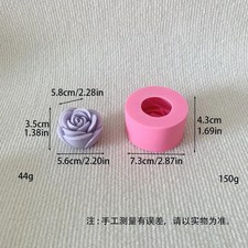 Silikonform Blume Duftkerze