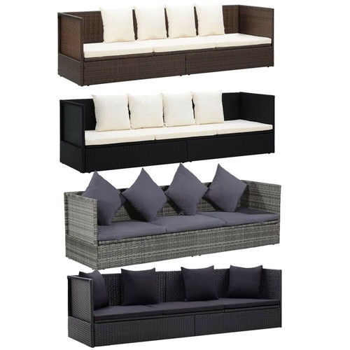 Gartensofa poly rattan - gartensofa,
