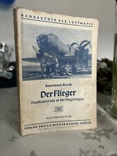 ❌SELTENER,2.SEITEN FEHLEN❌Der Flieger -Dienstunterricht in der Fliegertruppe,Mil