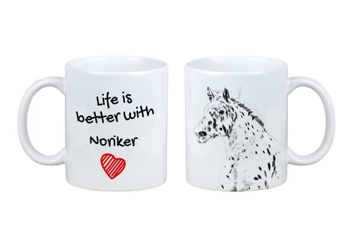 Noriker tasse mit pferd - noriker,