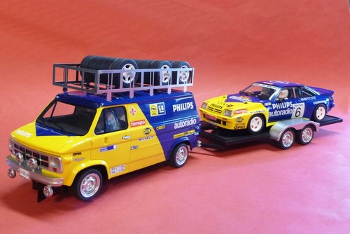 Slotcar opel blitz anhänger - slotcar, +