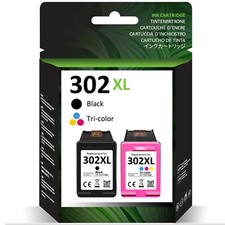 2x Druckerpatronen für HP 302