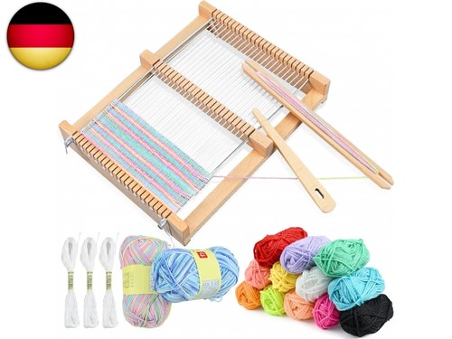 Holz webstuhl set - webstuhl, set,