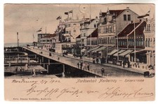 Norderney Partie in der Kaiserstraße 03.08.1902 (Juist Baltrum Norden Dornum)