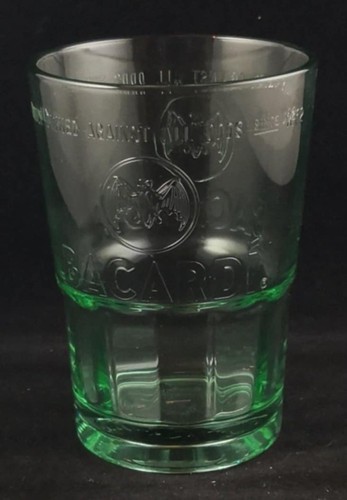 Bacardi gläser grün mit - 6,