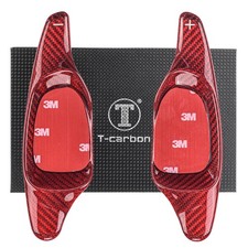 T CARBON Schaltwippen ROT für