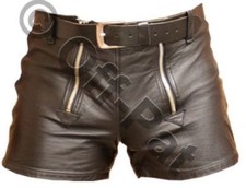 HERREN 100 % ECHTLEDER SHORTS