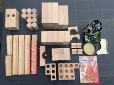 Haba Kugelbahn 100 Teile + mehr als 300 Murmeln