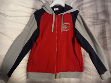 Lacoste Sport Jacke in Rot-Grau