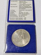 BRD 5 DM 1971 D Albrecht Dürer 1471-1528 Silber 625