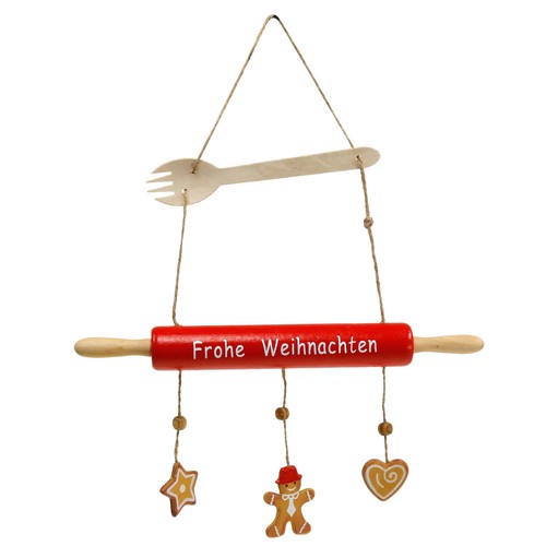 Nudelholz weihnachtsdeko mit - weihnachtsdeko,