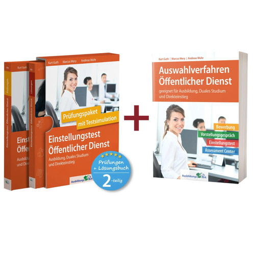 Sparpaket einstellungstest - einstellungstest, +