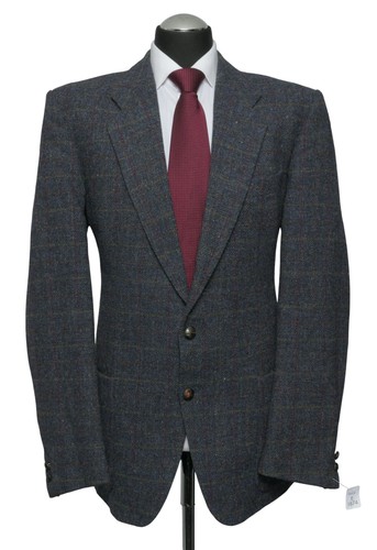 Harris tweed sakko blau - tweed,