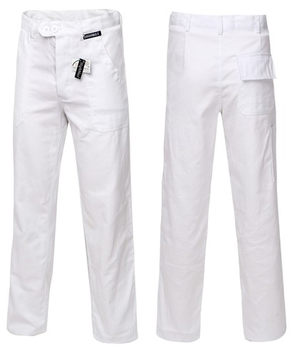 Bundhose weiß arbeitshose - weiß,