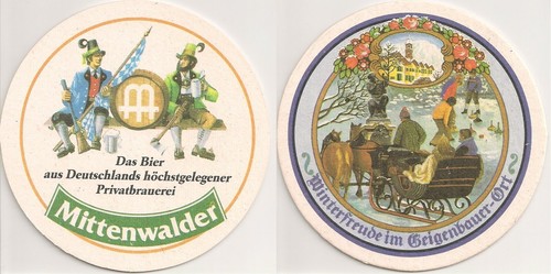 Mittenwalder privatbrauerei - mittenwalder,