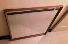 Wandspiegel Kommodenspiegel Flurspiegel Nußbaum Art Deco um 1930 Rarität sammler