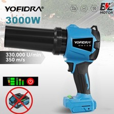 YOFIDRA® Für Makita 18V Akku Laubbläser Gebläse Laubgebläse Bläser Turbogebläse