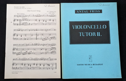 Antal friss violoncello - antal,
