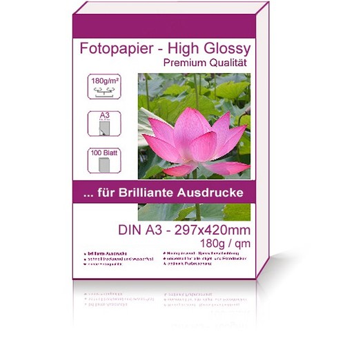 100 blatt din 180g - blatt, 180g/m²