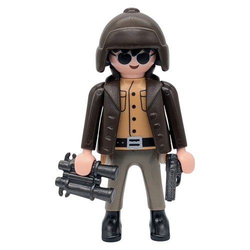 Playmobil figur forscher braun - figur,