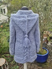 Strickmantel aus islandwolle - *strickmantel,