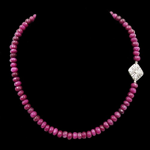 Designer rubin kette halskette - rubin-kette,