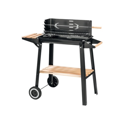 Holzkohle grillwagen mit - holzkohle,
