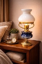 Vintage tischlampe mit - tischlampe,